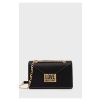 Kabelka Love Moschino černá barva, JC4073PP1LLG100A