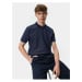 Koton Men's T-shirt 4sam10089mk Navy Blue