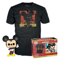 Funko POP! & Tee Box: Disney - Mickey (Diamond Glitter)