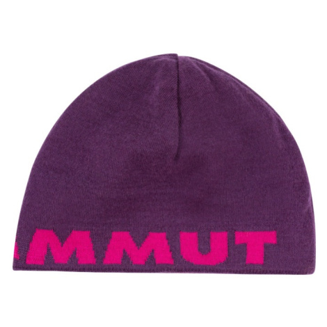 Čepice Mammut Logo Beanie grape-pink