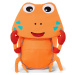 Batůžek pro nejmenší Affenzahn Small Friend Crab - neon orange