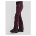 Dámské lyžařské softshellové kalhoty FUNDANGO Galena Softshell Pants-398-aubergine