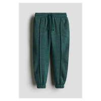 H & M - Kalhoty jogger's puky - zelená