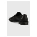 Kožené mokasíny Vagabond Shoemakers FRANCES 2.0 dámské, černá barva, na plochém podpatku, 5506.0