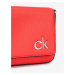 Červená dámská crossbody kabelka Calvin Klein