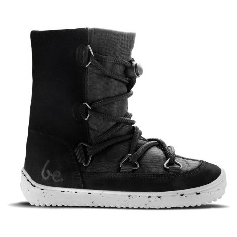 Dětské zimní barefoot boty Be Lenka Snowfox Kids 2.0 - Black