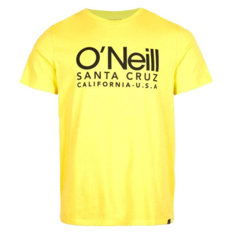 O'Neill CALI ORIGINAL Pánské tričko, žlutá, velikost