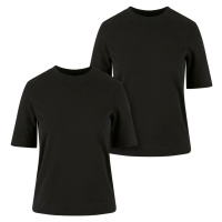 Dámské tričko Classy Tee - 2 Pack černé+černé