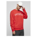 Southpole Script 3D Embroidery Crew - SP red