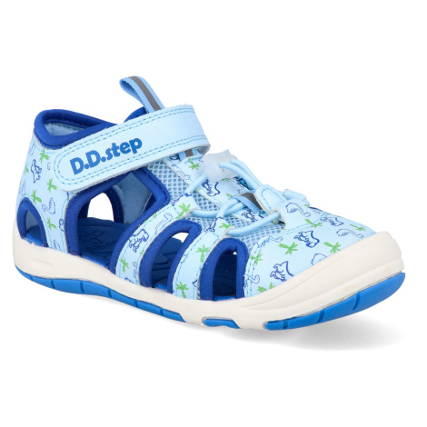 Dětské sportovní sandály D.D.step - G065-41329B modré