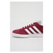 Boty adidas Originals Gazelle vínově červená barva, B41645