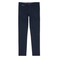 Tommy Hilfiger Trousers - BLEECKER CHINO FLEX TRICOTINE dark blue