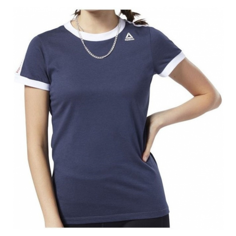 Reebok Sport Linear Logo Tee Tmavě modrá