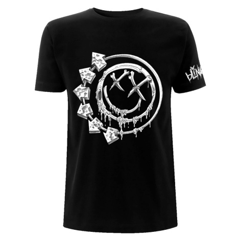 RockOff BLINK-182 Unisex bavlněné tričko : Bones - černé