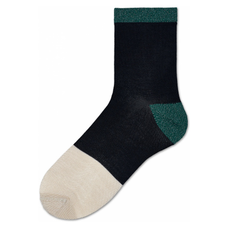 Dámské černé ponožky Happy Socks Liza // kolekce Hysteria