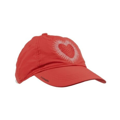 Finmark CAP Dětská letní čepice, červená, velikost