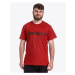 Pánské tričko Meatfly MF LOGO T-SHIRT Dark Red