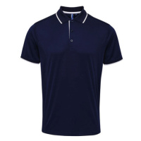 Premier Workwear Pánské funkční polo triko PR618 Navy