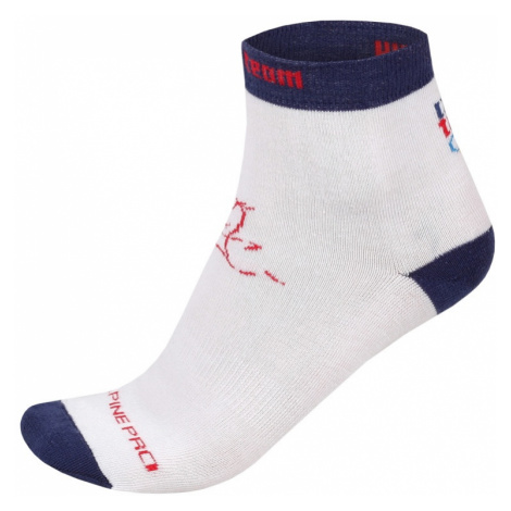 Alpine Pro Thaisa Uni ponožky Rio USCG017 bílá