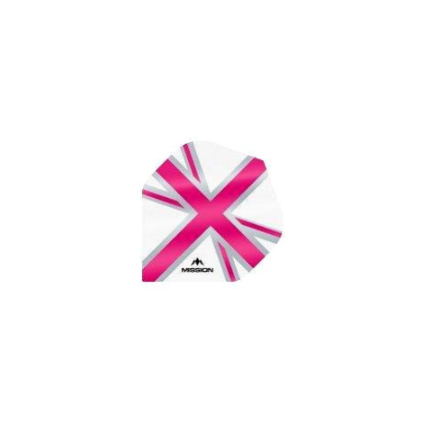 Mission Letky Alliance Union Jack - White / Pink F3131