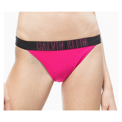 Dámské plavky Calvin Klein KW0KW00620 brazilky růžové | růžová