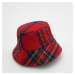 Reserved - Klobouk bucket hat z vlněné směsi - Červená