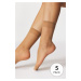 5PACK Silonové ponožky Nylon 20 DEN uni lady B