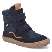 Barefoot zimní boty Froddo - Tex Winter modré