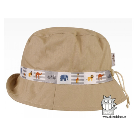 Bavlněný letní klobouk Dráče - Palermo 31, béžová, safari Barva: Béžová