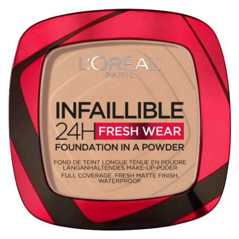 Loréal Paris Infaillible Fresh Wear 24H Foundation in a Powder odstín 120 Vanilla make-up v pudr