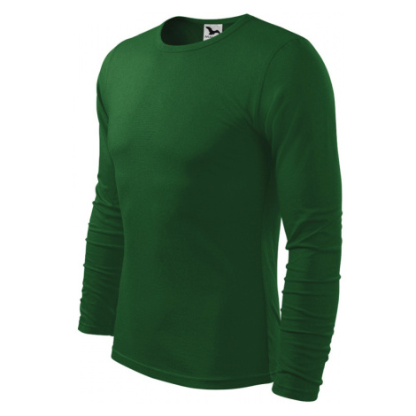 Triko pánské Fit-T Long Sleeve 119 - S-XXL - lahvově zelená Malfini