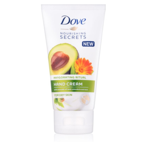 Dove Nourishing Secrets Invigorating Ritual krém na ruce pro suchou pokožku 75 ml