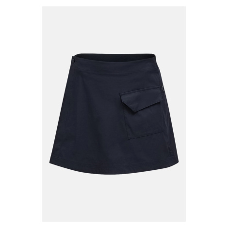 Sukně peak performance w player pocket skirt black