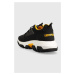 Semišové sneakers boty Caterpillar Raider Lace černá barva