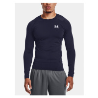 Tričko Under Armour UA HG Armour Comp LS - tmavě modrá