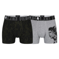 Cristiano Ronaldo dětské boxerky 2pack CR7 grey-face