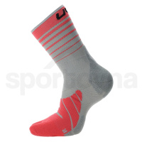 UYN Runner's Five Socks W S100319G327 - light grey/pink /42