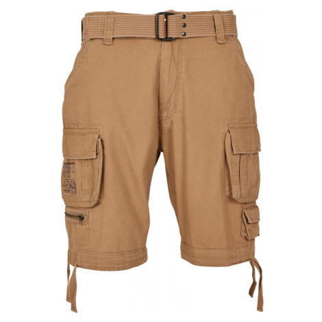 Kraťasy Savage Vintage Cargo Shorts - beige Brandit