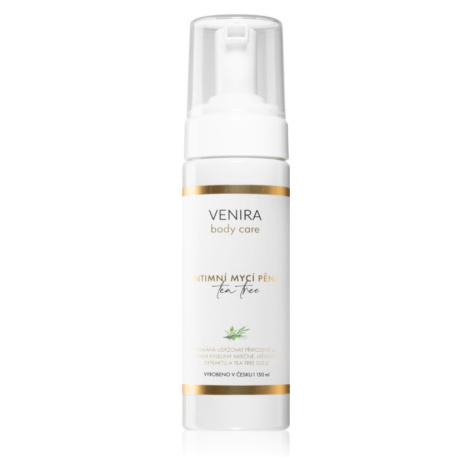 Venira Body care intimní mycí pěna mycí pěna na intimní hygienu s vůní Tea Tree 150 ml