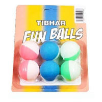 TIBHAR-Tibhar Funballs, x6, bicoloured barevná