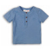 Tričko chlapecké s krátkým rukávem, Minoti, 1HENLEY 8, modrá