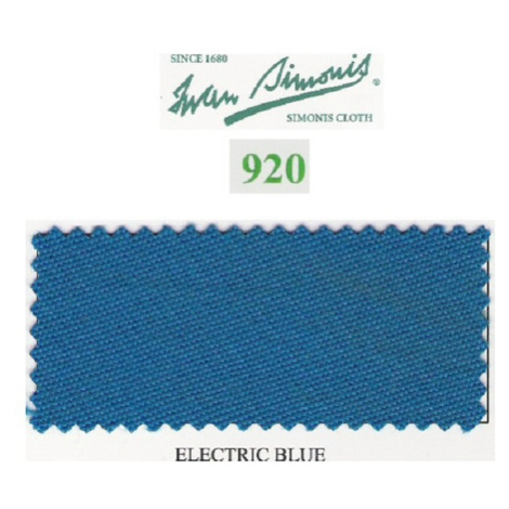 Plátno Simonis 920 Electric Blue 195 cm