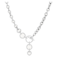 Tamaris Výrazný ocelový náhrdelník TJ-0205-N-45