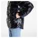 GUESS Glossy Nylon Puffer Jacket Black