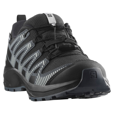 Salomon Xa Pro V8 WP J L47729300 - black/turbulence quarry