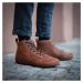 Xero Shoes DENVER LEATHER M Brown | Pánské kotníkové barefoot boty