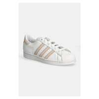 Kožené sneakers boty adidas Originals Superstar W bílá barva, IG4540