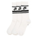 Nike Sportswear Ponožky 'Nike Sportswear Essential' černá / bílá