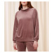 Dámská mikina Cozy Comfort Velour Sweater - - fialová 3900 - TRIUMPH