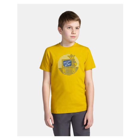 Chlapecké triko Kilpi SALO-JB žlutá